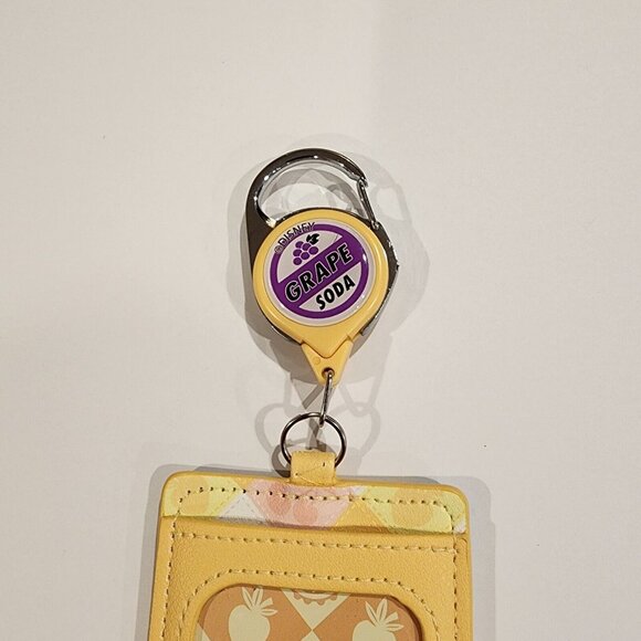 Loungefly Disney Pixar UP Carl & Ellie Picnic Retractable Lanyard ID Holder NEW - Picture 8 of 11